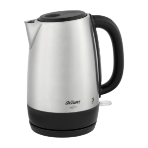 Snoerloos RVS Waterkoker 1,7L 2200W Arzum Zilver