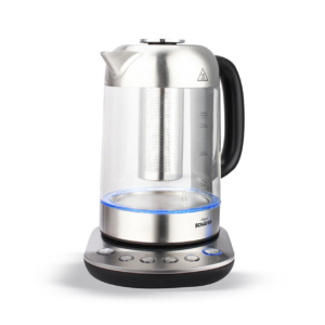 WaterkokerLentz21203 Waterkoker met warmhoudfuncties LED 1,7L Schäfer Zilver