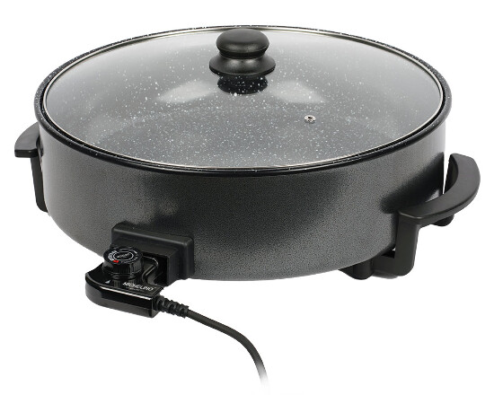 Multi Pan Elektrisch 42x7cm Keramische Coating Pizzapan